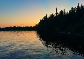 Sunset - Sunset in the Kearns Lake Cove