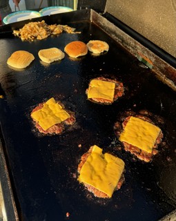 Smashburgers on the Blackstone