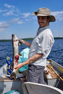 Look at this gnarly wounded pike