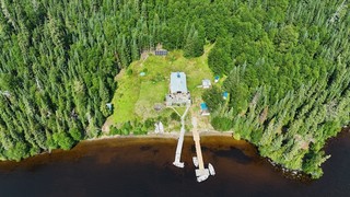 Kearn’s Lake Cabin from above