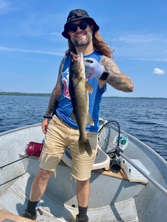 First Walleye of the trip