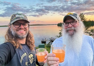 Sunset - Havin a little soda