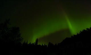 A nice northern light ribbon