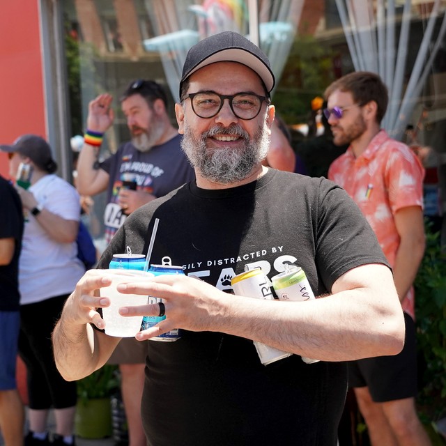 Maurizio got drinks