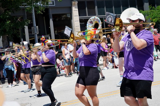 Pride Parade Marching