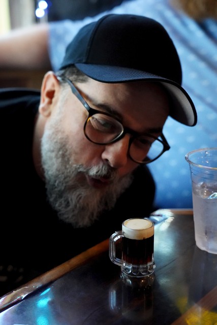 Maurizio wants that tiny beer
