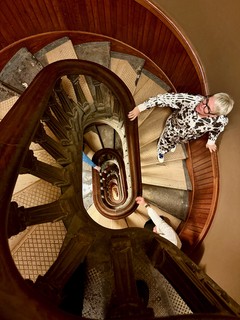 Kari Brooks - A long spiral staircase