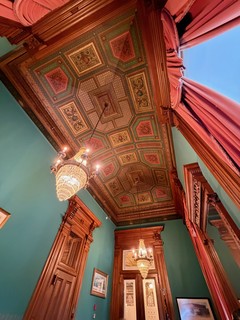 The ceiling of Secretary of State Paul Pate's office