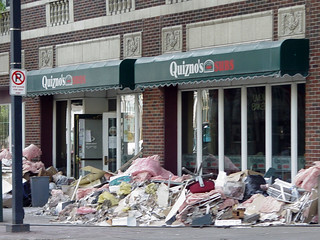 Quizno's Trashed