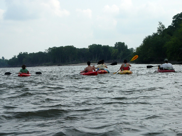 Kayaking the Cedar River