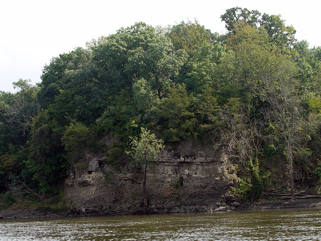 Rock Face on the Cedar River