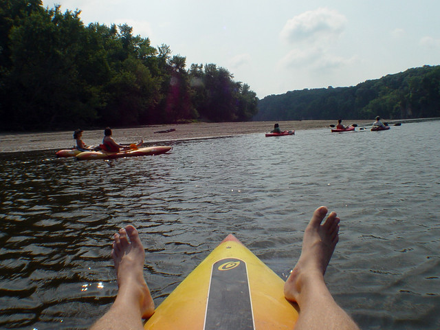Kayaking the Cedar River