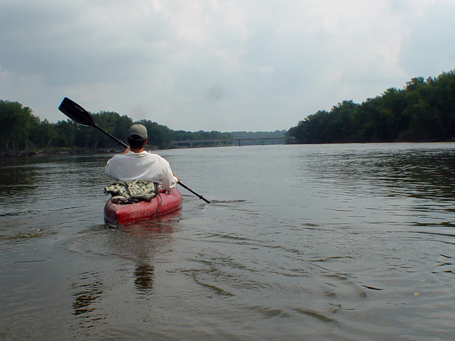 Kayaking the Cedar River