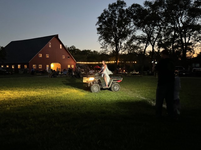 I managed to capture the flash from my phone