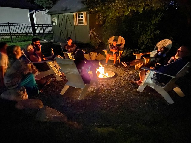 Hangin around the fire