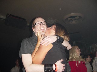 Travel - Harper and Kari at Crobar