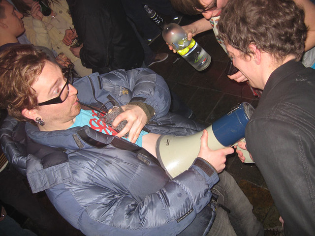 For the record: Sound does not travel through Harper's Belly