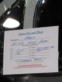 $30,000 for a set of 32s... Plus Tires... Plus Brakes... Plus a Lift