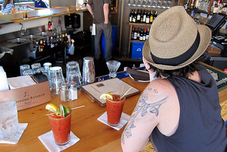 Post game bloody Mary. 