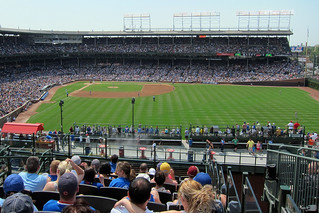 Baseball - View from the rooftop