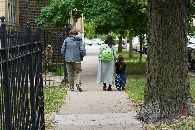 Walkin to the Farmer's Market