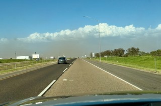 Watching a dust storm form