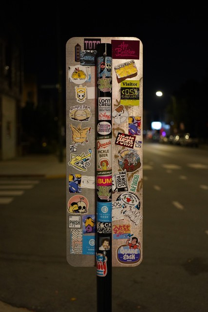 Chicago street signs