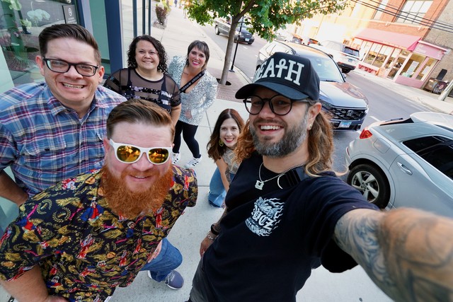 Walkin to Drea's dinner