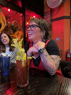 Kari found a bloody at Noodlebird