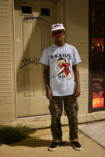 This door guy asked me to take his photo. His name was Matty