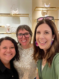 Girlies go to Louis Vuitton