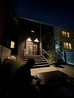 Hangin at the AirBnB patio