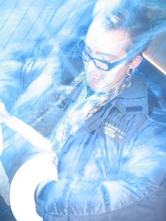 Harper Reed - Blue Flames and throwing Toilet paper over the balcony's @ Crobar