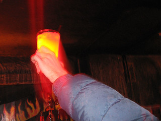 Drinks - Glowing drink @ Exit