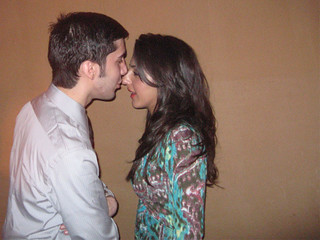 Nael and some chick @ Ybar