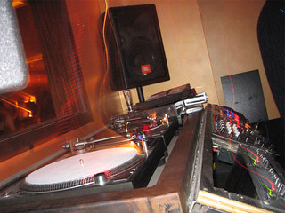 DJ Booth @ Ybar