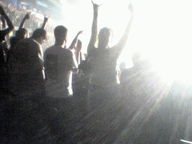 The photo that ended up in Metallica's CD Booklet