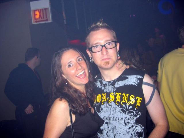 Monica and Harper at Crobar