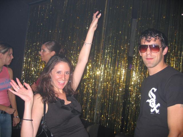 Monica and Jordan at Crobar