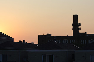 Roofing - Sunrise from our roof