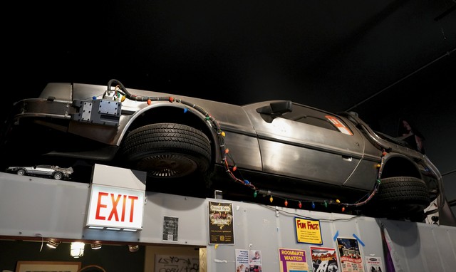 This BTTF Delorean at Wormhole is always cool.