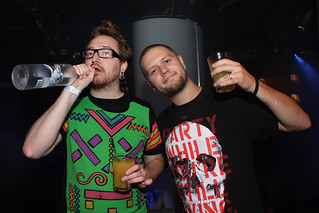 Drinks - Goose, Harper, and I