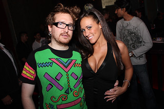 Harper Reed - Harper and a chick in Soundbar VIP