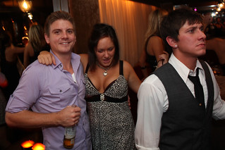 Benz, some chick, and that asshole, German