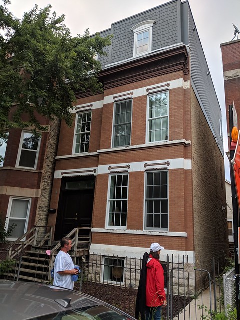 The old house got another floor added on