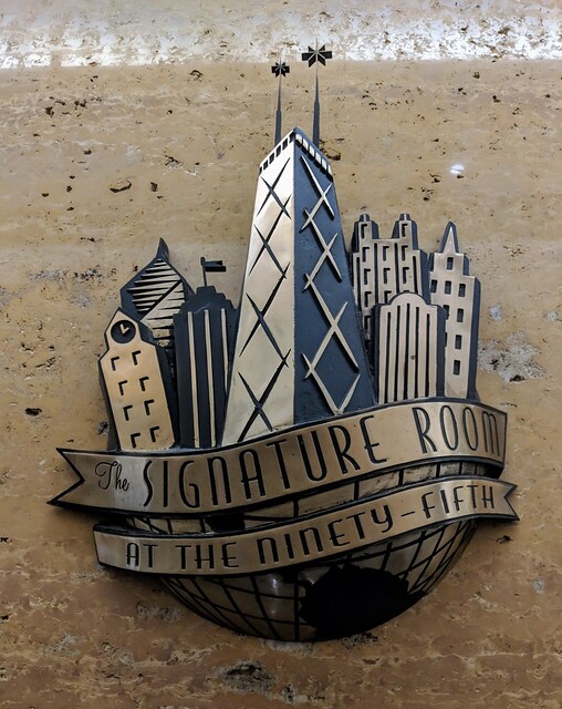 Taking a gamble by heading up to the signature room on a foggy night