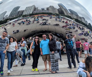 At Cloud Gate