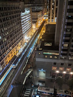 View from the hotel room