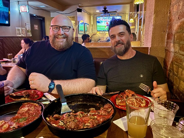 Showing them what Pequod's is all about