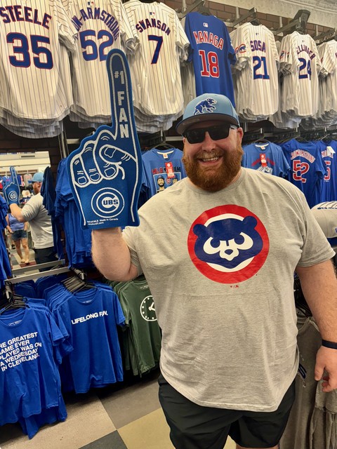 Buyin cubs paraphernalia
